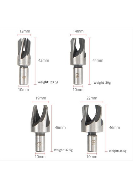 Cork Matkap 8 Parçalı Set Ahşap Işleme Deliği Açıcı Seti Sondaj Bit Cork Matkap Pençe Pençe Bit Aracı (Yurt Dışından) modelleri