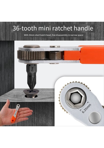 68PCS Cırcır Tornavida Bit Kombinasyon Seti 36 Dişli Mini Cırcır Kolu Ev ve Oto Onarımı Için Uygun (Yurt Dışından) fırsatları