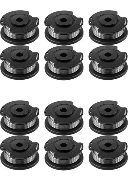 12 Paket F016800569 Dize Düzeltici Makarası ve Hattı Bosch Easygrasscut 23 26 18 18-230 18-260 18-26 Değiştirme (Yurt Dışından)