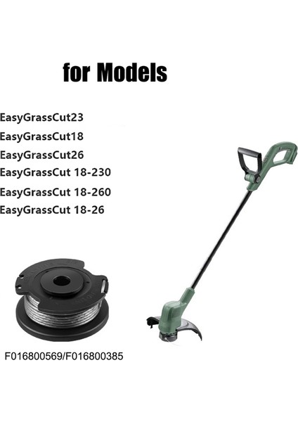 12 Paket F016800569 Dize Düzeltici Makarası ve Hattı Bosch Easygrasscut 23 26 18 18-230 18-260 18-26 Değiştirme (Yurt Dışından) indirimleri