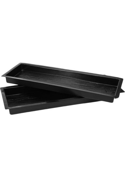 2 Kalıp Eski Ahşap Tahtalar Kaldırım Kaldırım Beton Kalıp Bahçe Basamak Taş Yol Veranda (Yurt Dışından)