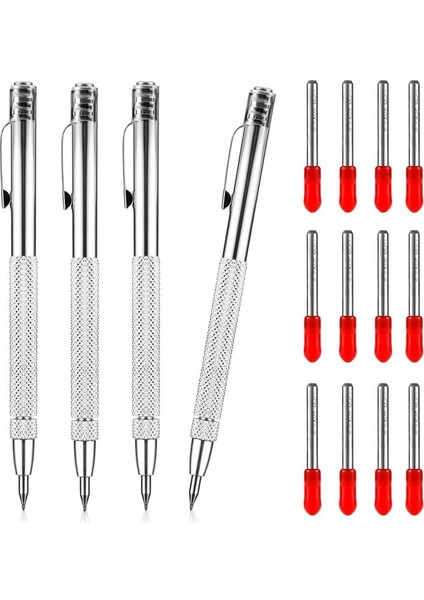 Tungsten Karbür Scribriber Mıknatıslı Alüminyum Karbür Scriber Kalem Klipsli Aracı ile Gravür Kalem (Yurt Dışından)