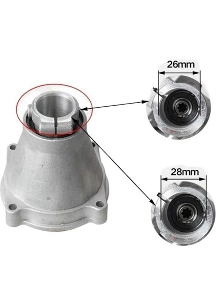26MM 9 Dişli Çim Biçme Makinesi Disk Fırçası Kesici Tarafı Asılı Bağlantı Disk Sürücüsü Disk Fırçası Kesici Aksesuarları (Yurt Dışından) fiyatları