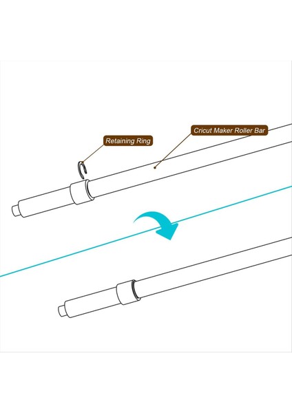 10 Adet Cricuts Maker Için Klips Yüzükleri Tutma ve Havaları Keşfetin Kauçuk Tutma Halkalarla Yerinde Tutun Kauçuk Tutun (Yurt Dışından) fırsatları