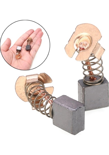 1 Elektrikli Matkap Motorları Yedek Parçalar Için Çift Mini Karbon Fırçaları CB441 CB-441 CB-432 194435-6 BHR241 BHR202 (Yurt Dışından) fiyatları