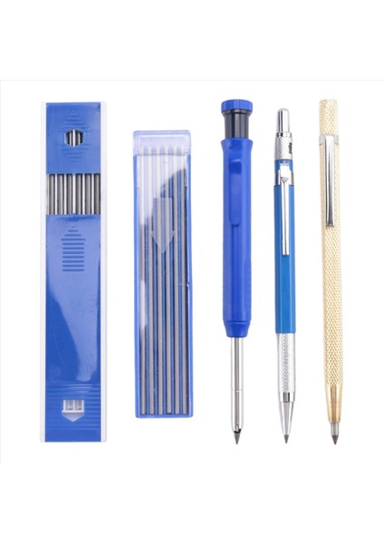 5 Paket Karbür Scriber Alet Katı Işaretleyici Metal Işaretleme Aleti Yerleşik Kalemle (Yurt Dışından)