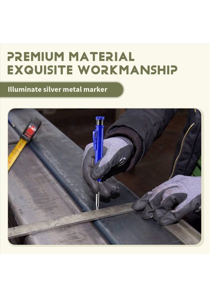 5 Paket Karbür Scriber Alet Katı Işaretleyici Metal Işaretleme Aleti Yerleşik Kalemle (Yurt Dışından) indirimleri