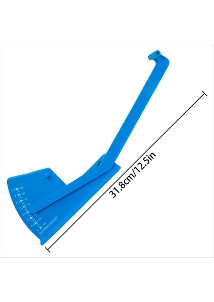 Güverte Tesviye Gösterge 2 Paket Biçme Aracı Ölçüm Nlik Gösterge Güverte Tımarlama Aracı (Yurt Dışından) indirimleri