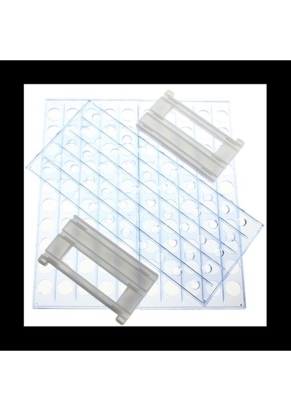 12-13MM Test Tüpleri Için 1x Plastik Test Tüpü Standı Braket Rafı 50 Delikli Konumlar ve 20 Adet Tamamlanmamış Plastik Test Tüpleri Laboratuvar Test Aracı Vida Kapağı Şeffaf 12 x 60MM (Yurt Dışından) fırsatları