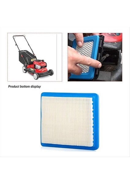 Briggs &amp Stratton Için Uygun 491588 Yedek Çim Biçme Makinesi Aksesuarları Çim Biçme Makinesi Hava Filtresi Kare Filtre Elemanları (Yurt Dışından) fırsatları