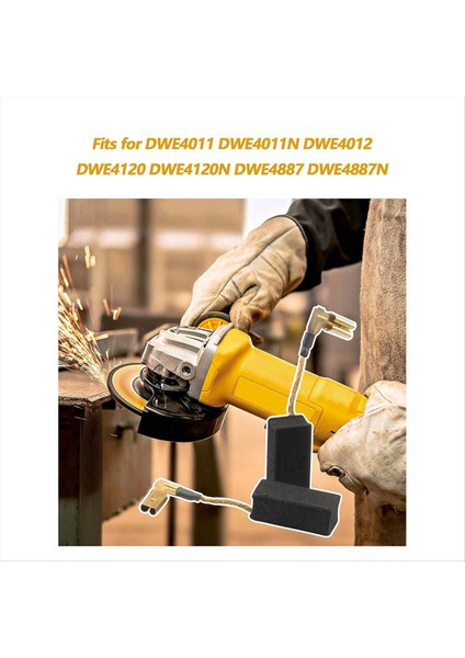 8 Pcs N097696 DWE4120 DWE4011 Için Karbon Fırçaları DWE4120N DWE4887 Öğütücü Motor Yedek Parçalar Grafit Malzemesi (Yurt Dışından) fiyatları