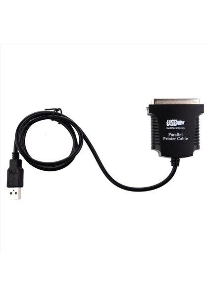 5x USB → Yazıcı Paralel Bağlantı Noktası 36PIN Erkek Dönüşüm Kablosu Siyah (Yurt Dışından) fiyatları