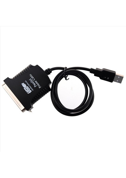 5x USB → Yazıcı Paralel Bağlantı Noktası 36PIN Erkek Dönüşüm Kablosu Siyah (Yurt Dışından) modelleri