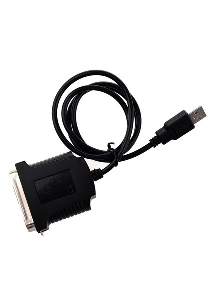 5x USB → Yazıcı Paralel Bağlantı Noktası 36PIN Erkek Dönüşüm Kablosu Siyah (Yurt Dışından) fırsatları