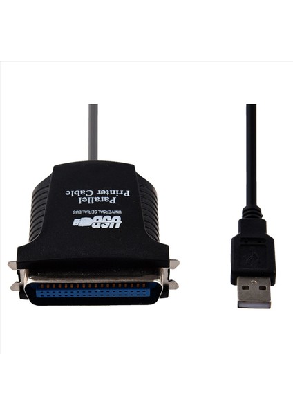5x USB → Yazıcı Paralel Bağlantı Noktası 36PIN Erkek Dönüşüm Kablosu Siyah (Yurt Dışından) indirimleri