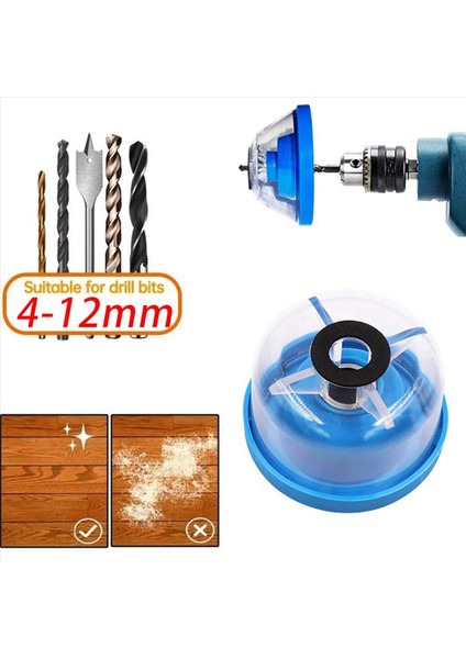2x Elektrikli Matkap Toz Toplayıcı Kapak Toplama Kül Kasesi Toz Geçirmez Etki Çekiç Matkap Toz Toplayıcı Güç Alet Parçaları (Yurt Dışından) indirimleri