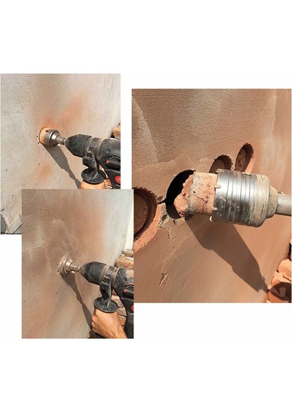 1set Sds Artı Beton Delik Testere Elektrikli Içi Boş Çekirdek Matkap Biti 100MM 110MM Çimento Taş Duvar Kliması Alaşım Bıçağı (Yurt Dışından) fırsatları