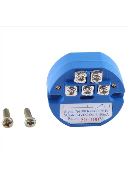 6x Rtd PT100 Sıcaklık Verici Modülü Termal Direnç -50-100 ° C DC24V Çıktı 4-20MA (Yurt Dışından) fiyatları