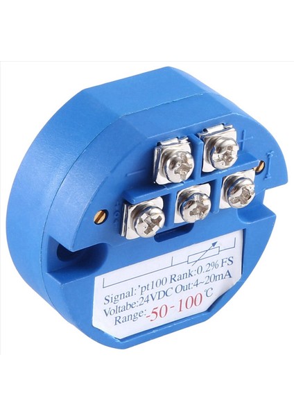 6x Rtd PT100 Sıcaklık Verici Modülü Termal Direnç -50-100 ° C DC24V Çıktı 4-20MA (Yurt Dışından) modelleri