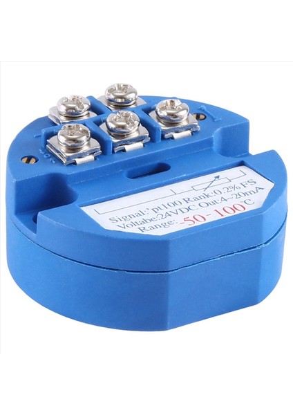 6x Rtd PT100 Sıcaklık Verici Modülü Termal Direnç -50-100 ° C DC24V Çıktı 4-20MA (Yurt Dışından) fırsatları