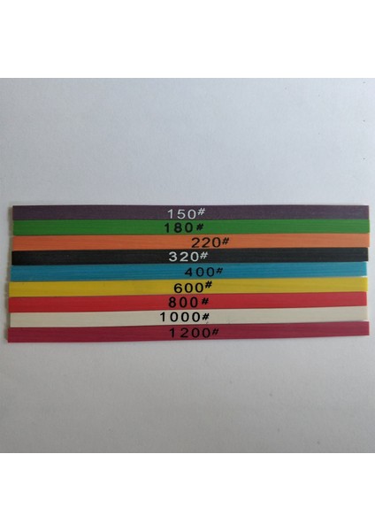9 Adet 100 x 4 x 1mm Fiber Whetstone Süper Seramik Kalıp Parlatma + 1 Parça Kelepçe Braketi (Yurt Dışından) fiyatları