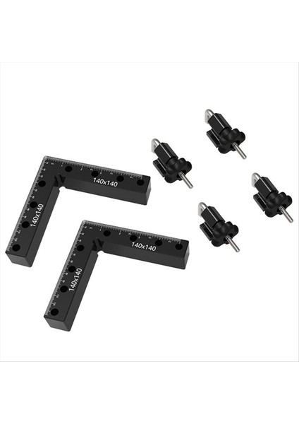 90 Derece Cetvel Sağ Açılı Ahşap Işleme Meydanı 90 Derece Açılı Cetvel Alüminyum Alaşımlı Carpenter Square Aracı Professional (Yurt Dışından) fiyatları