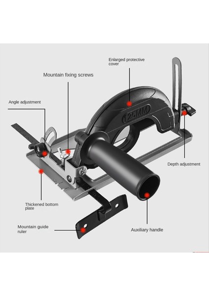 El Açısı Öğütücü Dönüştürücü Kesiciye 40MM Nlik Ayarlanabilir Öğütücü Braketi Kesme Ağaç Işleme Masa Aracı (Yurt Dışından) fırsatları