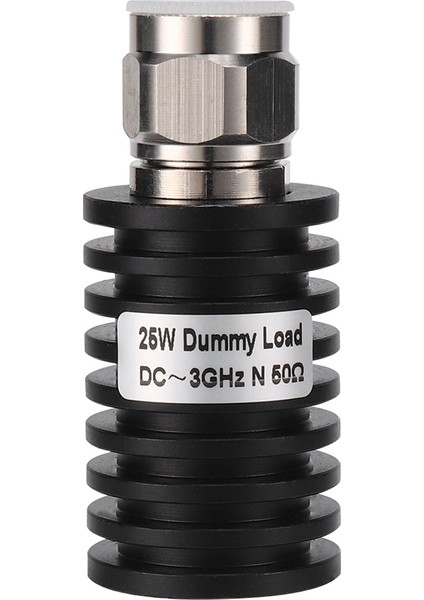 Rf Coax 25W N Erkek Konnektörü Küçük 50 Ohm Dc-3ghz Kukla Yük Fişi (Yurt Dışından)