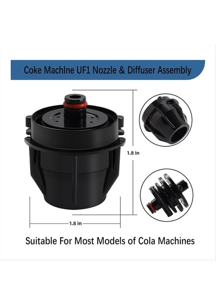 Uf-1 Kola Makine Soda Iç Dış Valfler Için 1 Pc Nozul ve Diffusser Montaj Onarımı Veya Değiştirilmesi (Yurt Dışından) fiyatları