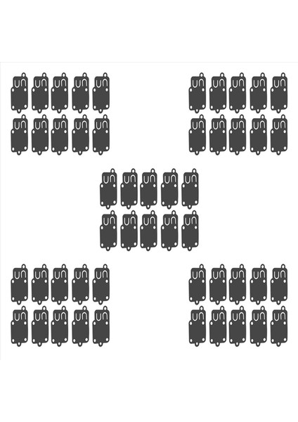 50PCS Briggs &amp Stratton 270026 272538 272538S Için Karbüratör Karbonhidrat Diyafram Contası Yedek (Yurt Dışından)