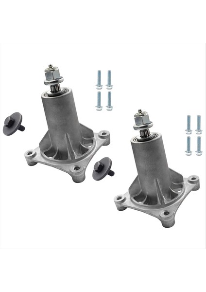 2pack 587819701 187292 192870 532187281 532187292 567253301 587125401 Husqvarna Mandrel Montajı Için Biçme Güverte Mil Milleri Mil (Yurt Dışından)