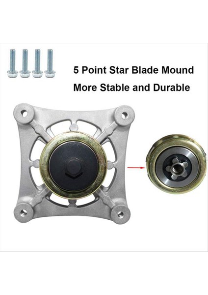 2pack 587819701 187292 192870 532187281 532187292 567253301 587125401 Husqvarna Mandrel Montajı Için Biçme Güverte Mil Milleri Mil (Yurt Dışından) fırsatları