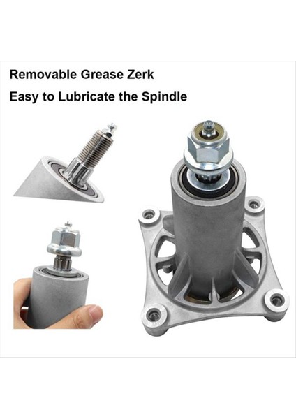 2pack 587819701 187292 192870 532187281 532187292 567253301 587125401 Husqvarna Mandrel Montajı Için Biçme Güverte Mil Milleri Mil (Yurt Dışından) indirimleri