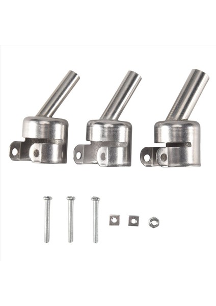 3pcs 45 Derece Sıcak Hava Nozulları 7/8/10MM 850 Sıcak Hava Lehimleme Istasyonu Için Değiştirilebilir Kavisli Nozullar (Yurt Dışından)