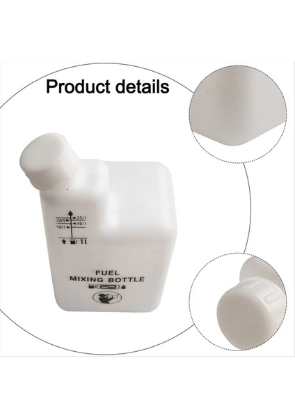 2 Vuruşlu Motor Için Akaryakıt Karıştırma Şişesi 1l 4 Oran 32 1/50 1/40 1/25 1 Yeniden Kullanılabilir (Yurt Dışından) fırsatları