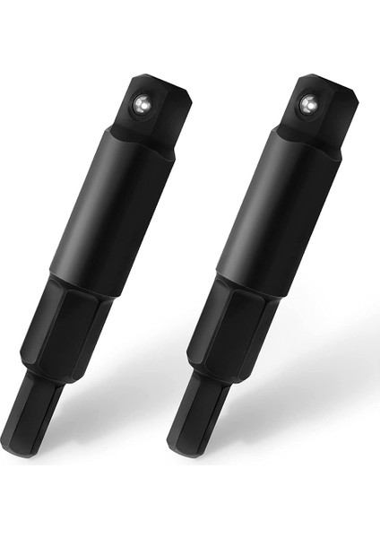 2 Paket 3/16 Ila 5/16 Servis Anahtarı Hex Anahtar Adaptörü Cırcır Anahtarı Altıgen Bit Adaptör Kiti Hvac Valf Açıcı (Yurt Dışından)