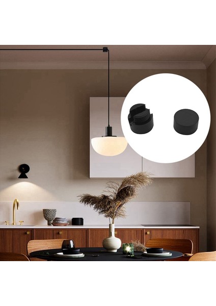 20PCS Tavan Asılı Işık Için Kanca Dıy Lamba Dakıncılık Elektrikli Kablo Kablosu Avize Armatürü Donanım Kancası Beyaz (Yurt Dışından)