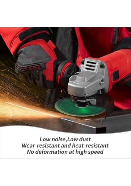 Yıkılmaz Disk 4 Inç Açılı Öğütücüler Için Yıkılamaz Disk 7/8inch (Model 125) 10 Paket Kesme Diskleri (Yurt Dışından) modelleri