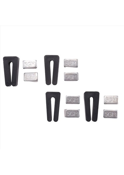4 Set Tavan Fan Bıçağı Dengeleme Kiti Fan Ağırlığı Dengeleme Kiti Dengeleme Klips ve Kendinden Yapışkan Metal 5gm Ağırlık Içerir (Yurt Dışından)