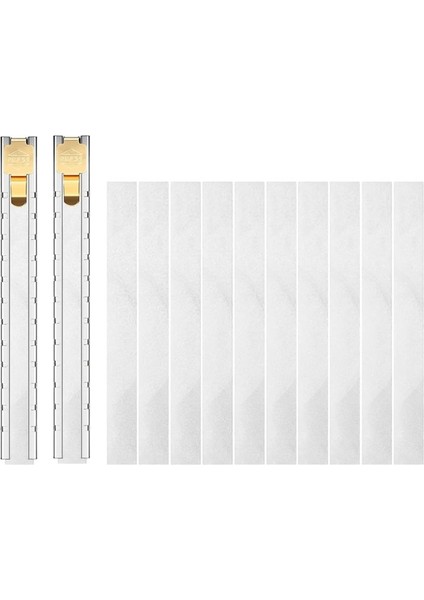 Düz Sabun Taşı Tutucu 2pcs Kaynak ve Kaynakçılar Için Sabun Taşı Doldurma ile Düz Sabun Taşı Kalemi (Yurt Dışından)