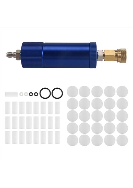 Basınçlı Pcp El Pompası Hava Filtresi Yağ Suyu Ayırıcı Basınçlı Pcp 30MPA Hava Pompası Filtresi Kompresör Mavi (Yurt Dışından) modelleri