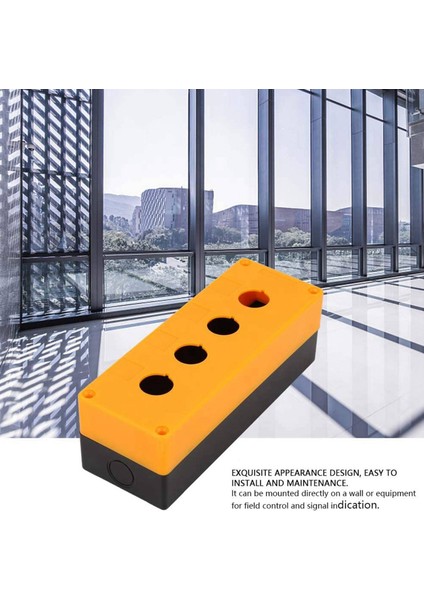 Bx4 22MM Anahtar Kutusu Dört Delikli Basınç Anahtarı Kontrol Koruma Kutusu Göbek Su Geçirmez (Yurt Dışından) indirimleri