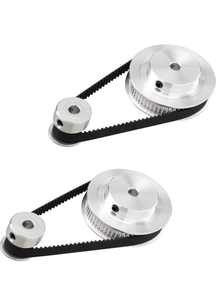 2set 2gt Senkron Tekerlek 20 60 Diş Alüminyum Zamanlama Kasnağı Gt2 Zamanlama Kemeri Kasnağı Sistemi (Yurt Dışından) modelleri