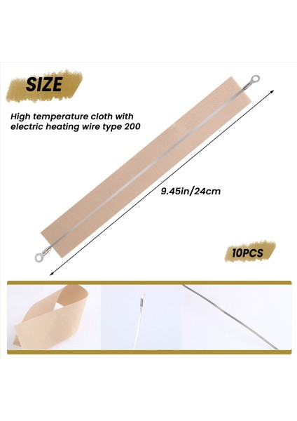 10 Adet Dürtü Sızdırmazlık Maddesi Yedek Parçalar Dürtü Sızdırmazlık Maddesi Isıtma Elemanları Servis Yedek Onarım Parçaları Kiti FS-200 Için (Yurt Dışından) fırsatları