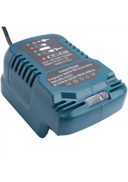 Makita 18V Mini Şarj Cihazı DC18RC Makita Lityum Piller Için Şarj Cihazını Değiştirin BL1860 BL1450 BL1830 Us Fişi (Yurt Dışından) indirimleri