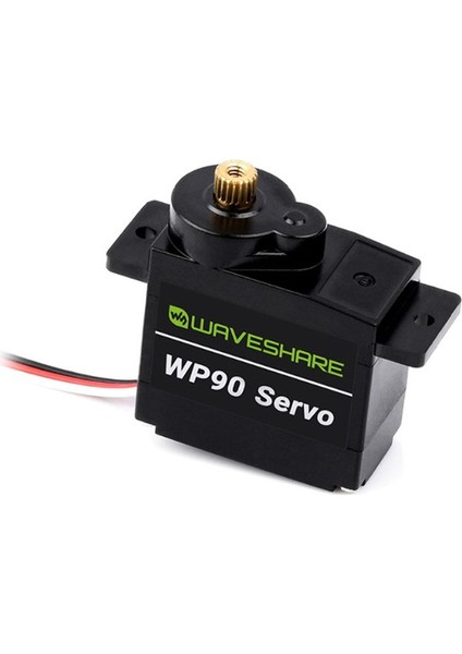 Waveshare WP90 Dijital Servo 2 3kg Güvenilirlik 180 ° Bakır Diş Dijital Servo Tork Motor Kontrolü (Yurt Dışından)