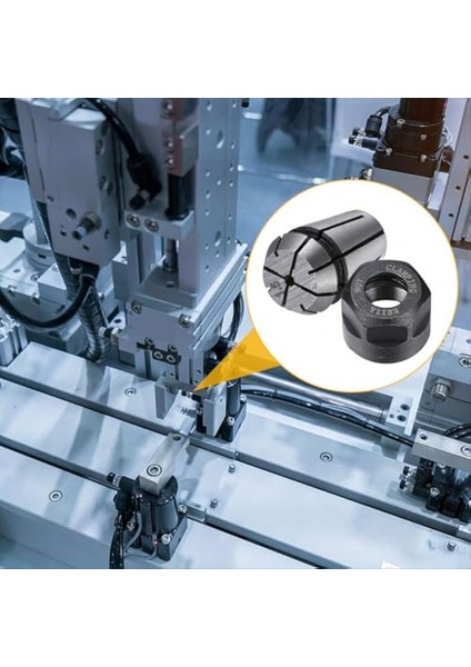19PC ER11 Yay Kolet Seti M14 Iplik Kolet Kelepçesi Somunları Cnc Gravür Öğütme 1 0-7 0mm ve 1/4 1/8 Için (Yurt Dışından) fırsatları