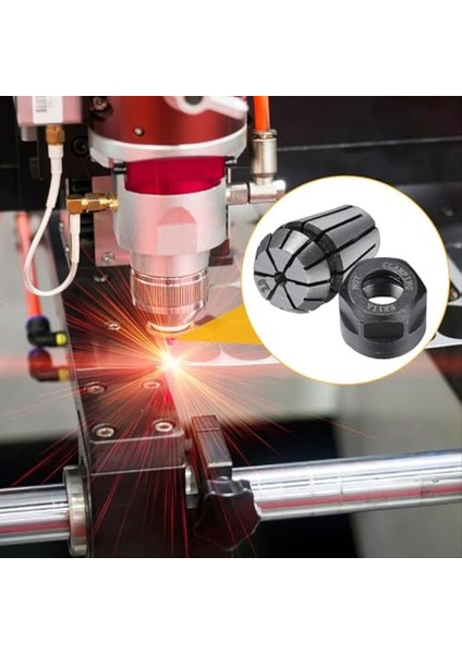 19PC ER11 Yay Kolet Seti M14 Iplik Kolet Kelepçesi Somunları Cnc Gravür Öğütme 1 0-7 0mm ve 1/4 1/8 Için (Yurt Dışından) indirimleri