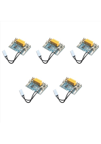 5x 18V Yedek Pil Pcb Yonga Kartı Bms Pcb Şarj Koruma Koruma Koruma Kartı Makita BL1830 BL1840 BL1850 Elektrik Aleti (Yurt Dışından)