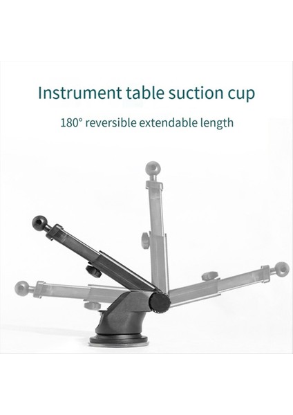 5pcs Araba Teleskopik Uzun Kol Standı Top Vantuz Fincanı Taban Telefon Tutucu Obdpeak T20 ve T30 Araba Dvr Kamera (Yurt Dışından) fırsatları